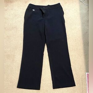 LISETTE Black Straight Leg Pants